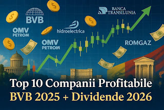 Top 10 Cele Mai Profitabile Companii Românești la Bursă în 2025: Ce Dividende Atractive Primești în 2026