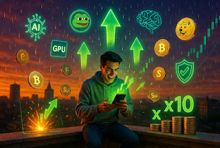 Top 10 criptomonede cu potențial x10 în 2026–2027 (inclusiv memecoins și AI coins) – Lista mea secretă