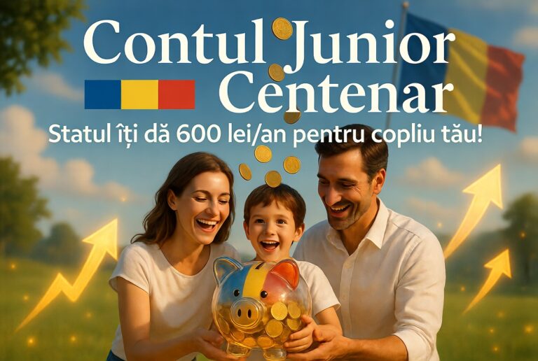 Contul Junior Centenar: Statul îți dă 600 lei pe an pentru copilul tău încă din primul an de viață! Ghidul complet pentru părinții din România