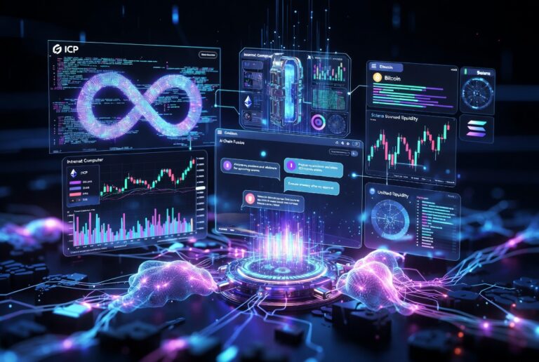MULTI/DEX: Viitorul DeFi cu Inteligență Artificială pe Internet Computer (ICP) și Potențialul de Investiție prin Caffeine.ai