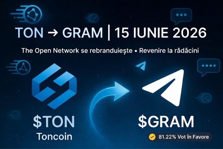 TON se Rebranduiește în Gram: Analiză Completă, Motivele din Spatele Schimbării, Utilitatea Tokenului și De Ce Este Momentul Ideal să Investești în TON (Gram) Acum